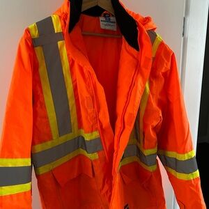 Open Road Brands High-Visibility Orange Jacket